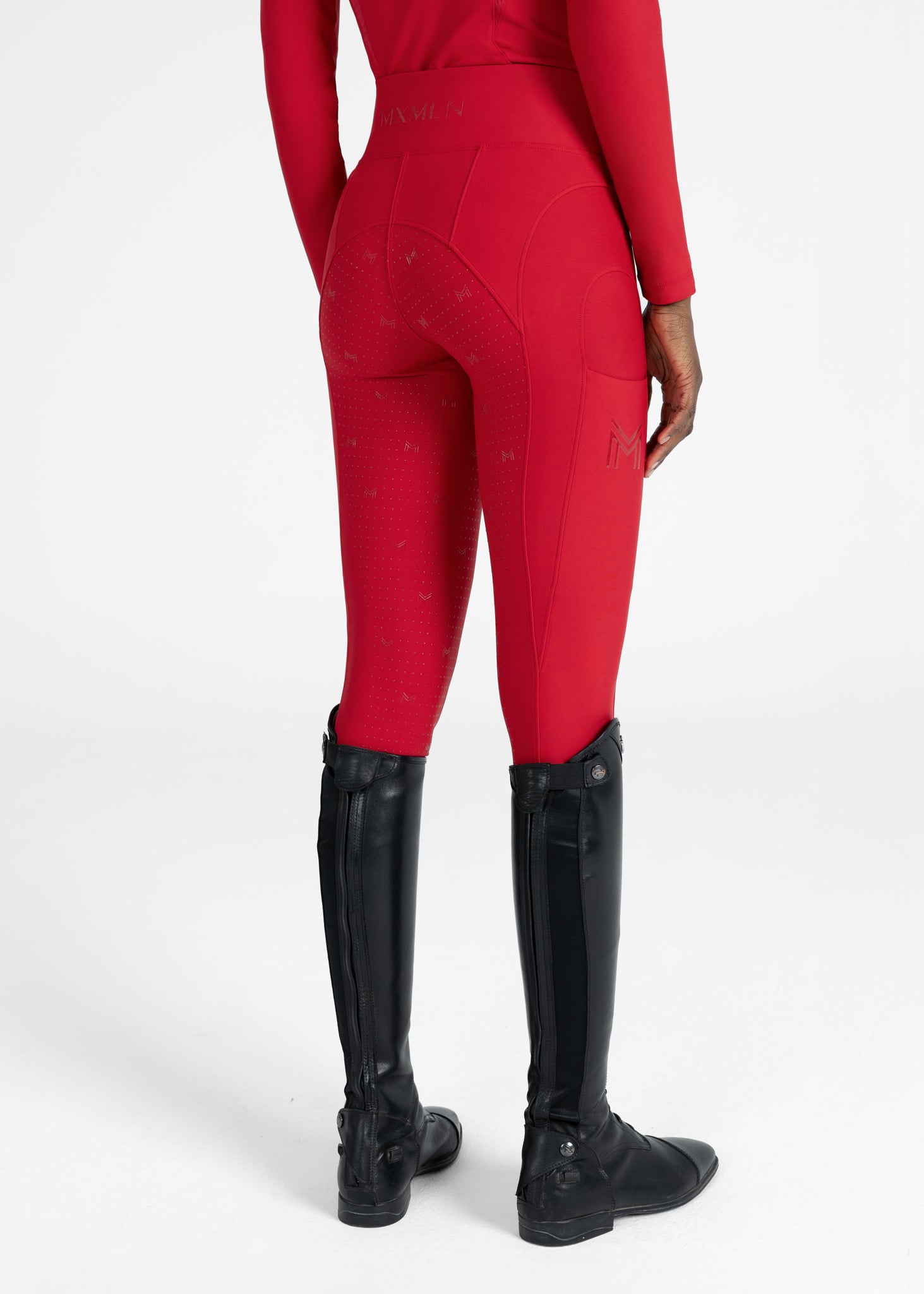 Outline Leggings - Grenadine