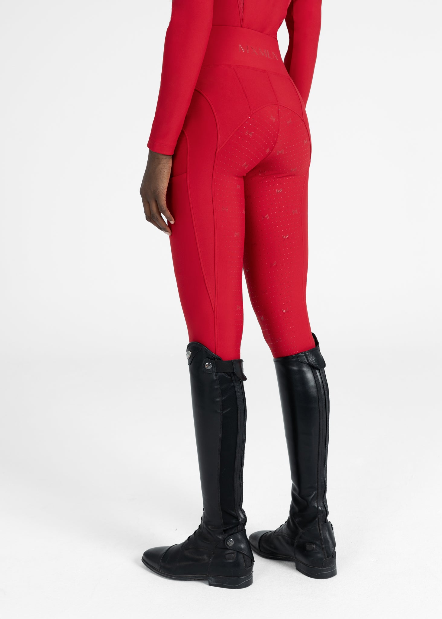 Outline Leggings - Grenadine