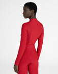 Long Sleeve Frame Base Layer - Grenadine