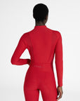 Long Sleeve Frame Base Layer - Grenadine