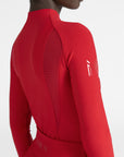 Long Sleeve Frame Base Layer - Grenadine