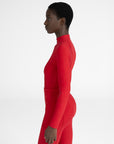 Long Sleeve Frame Base Layer - Grenadine