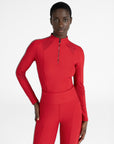 Long Sleeve Frame Base Layer - Grenadine