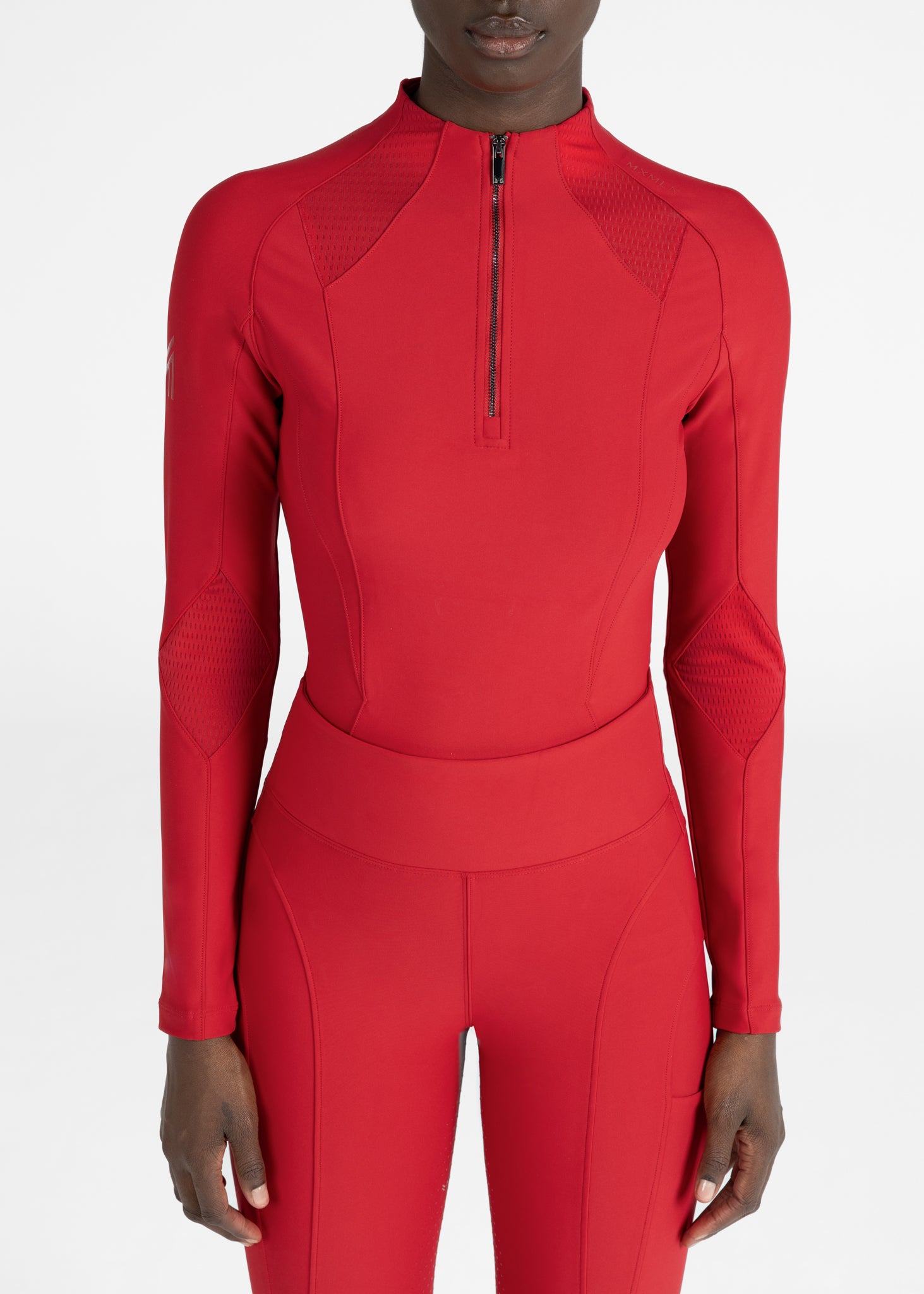 Long Sleeve Frame Base Layer - Grenadine