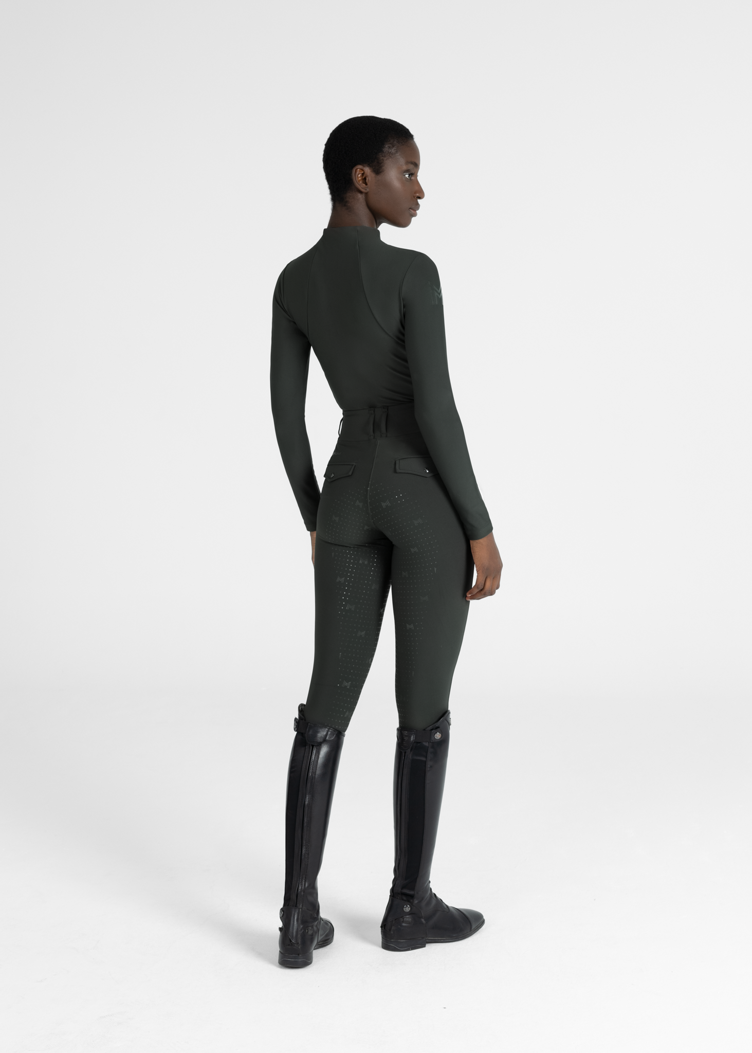 Pro Riding Leggings - Hunter Green