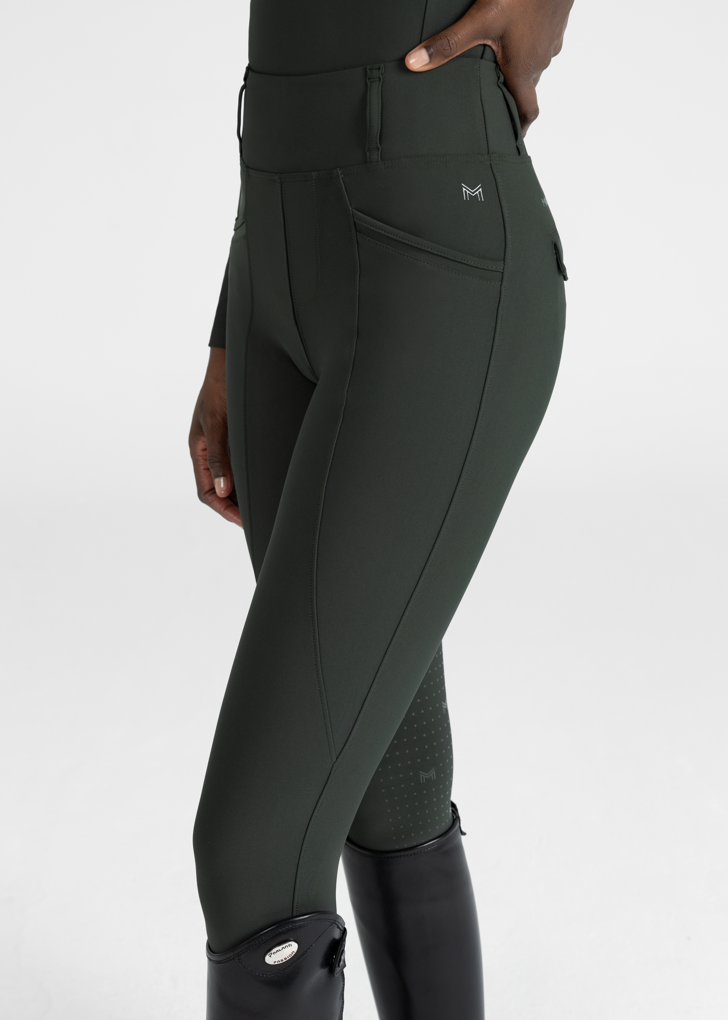 Pro Riding Leggings - Hunter Green