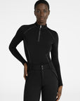Arctic Fleeced Base Layer - Black