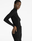 Arctic Fleeced Base Layer - Black