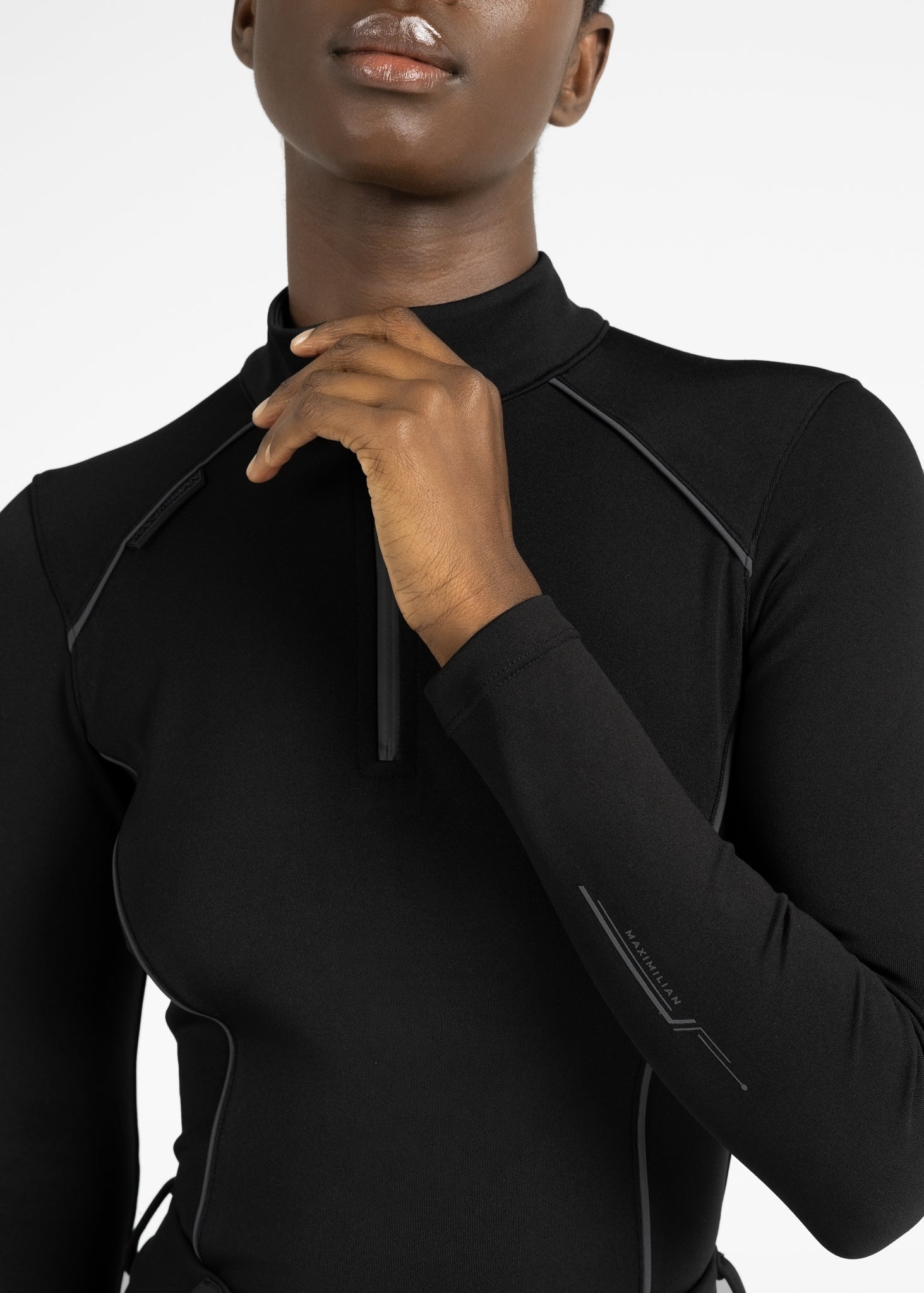Arctic Fleeced Base Layer - Black