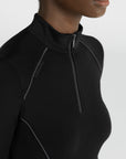 Arctic Fleeced Base Layer - Black