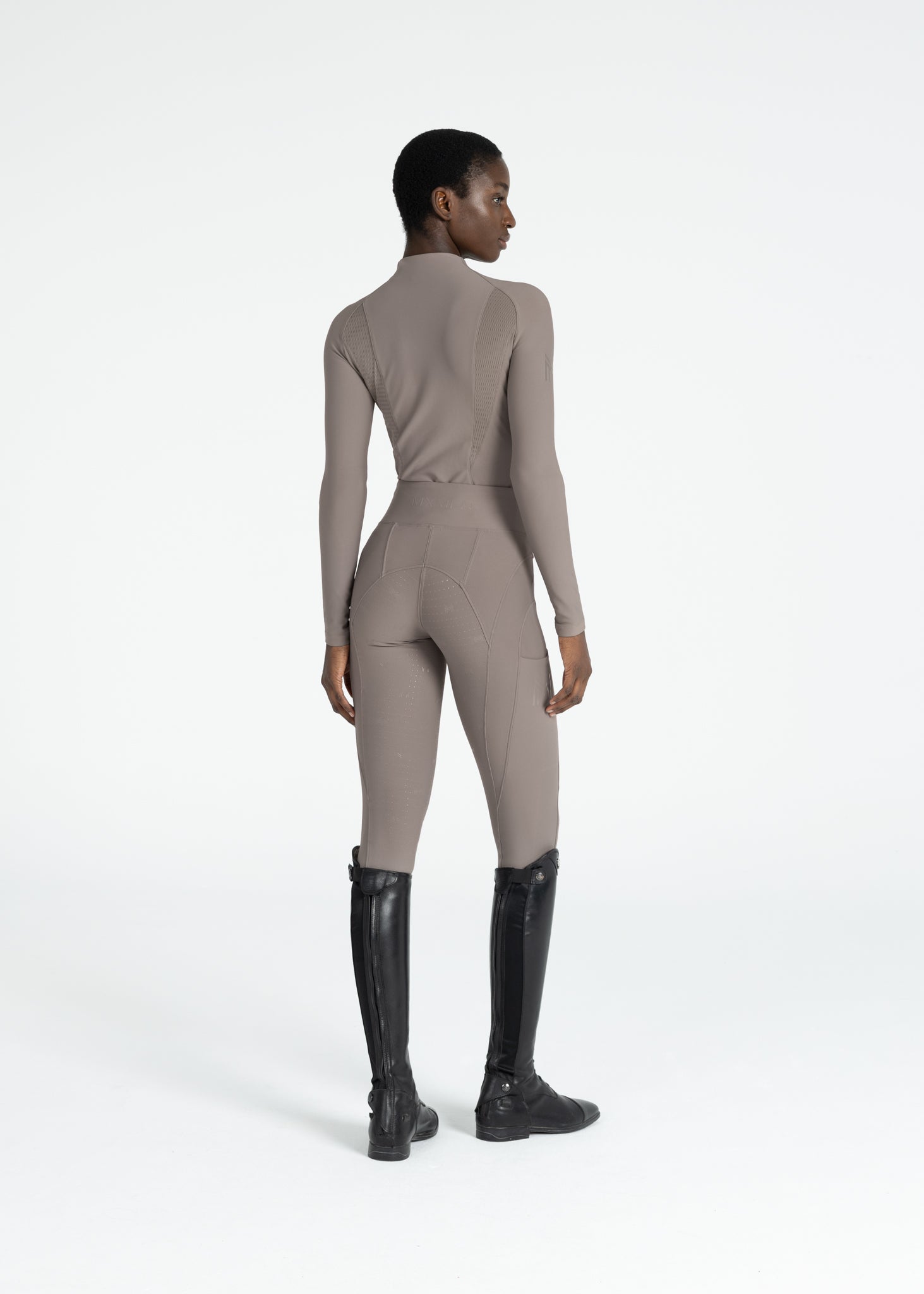 Outline Leggings - Taupe