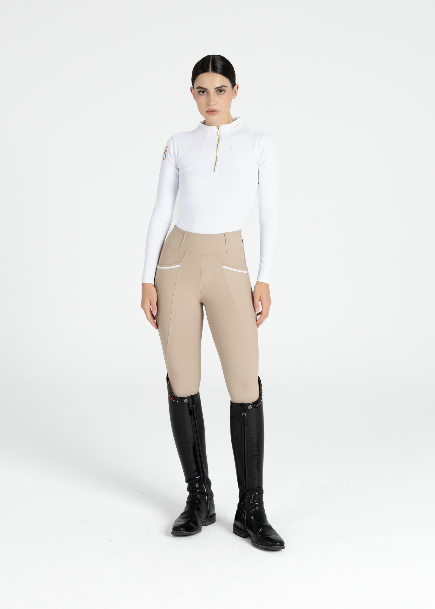 Pro Riding Leggings - Beige