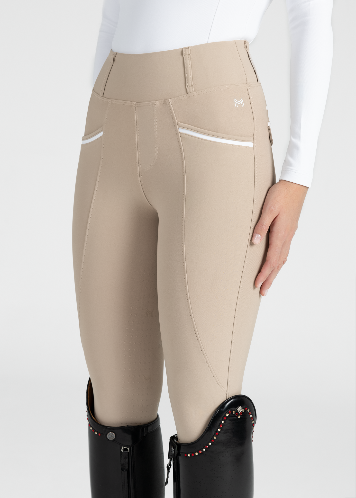 Pro Riding Leggings - Beige