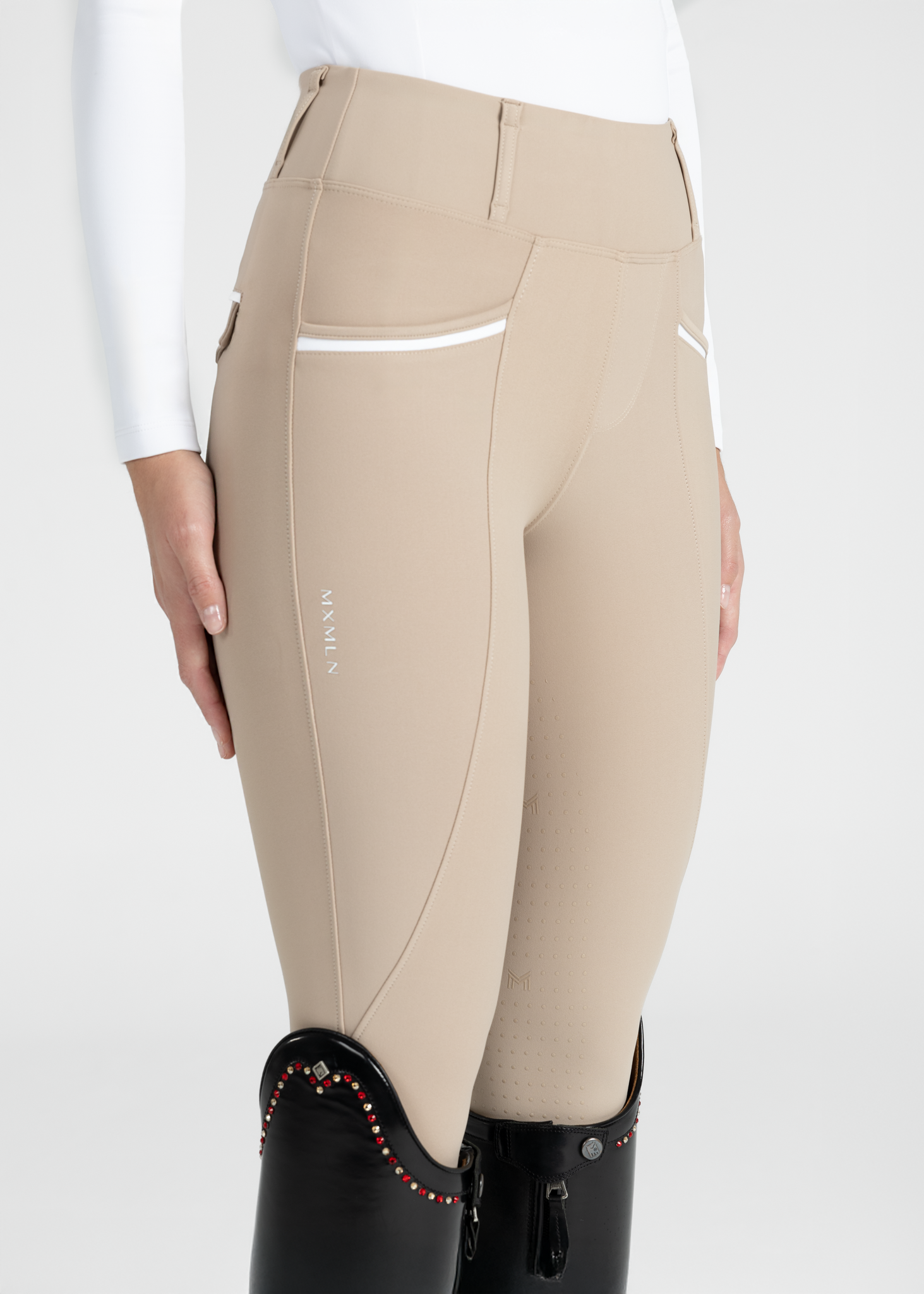 Pro Riding Leggings - Beige