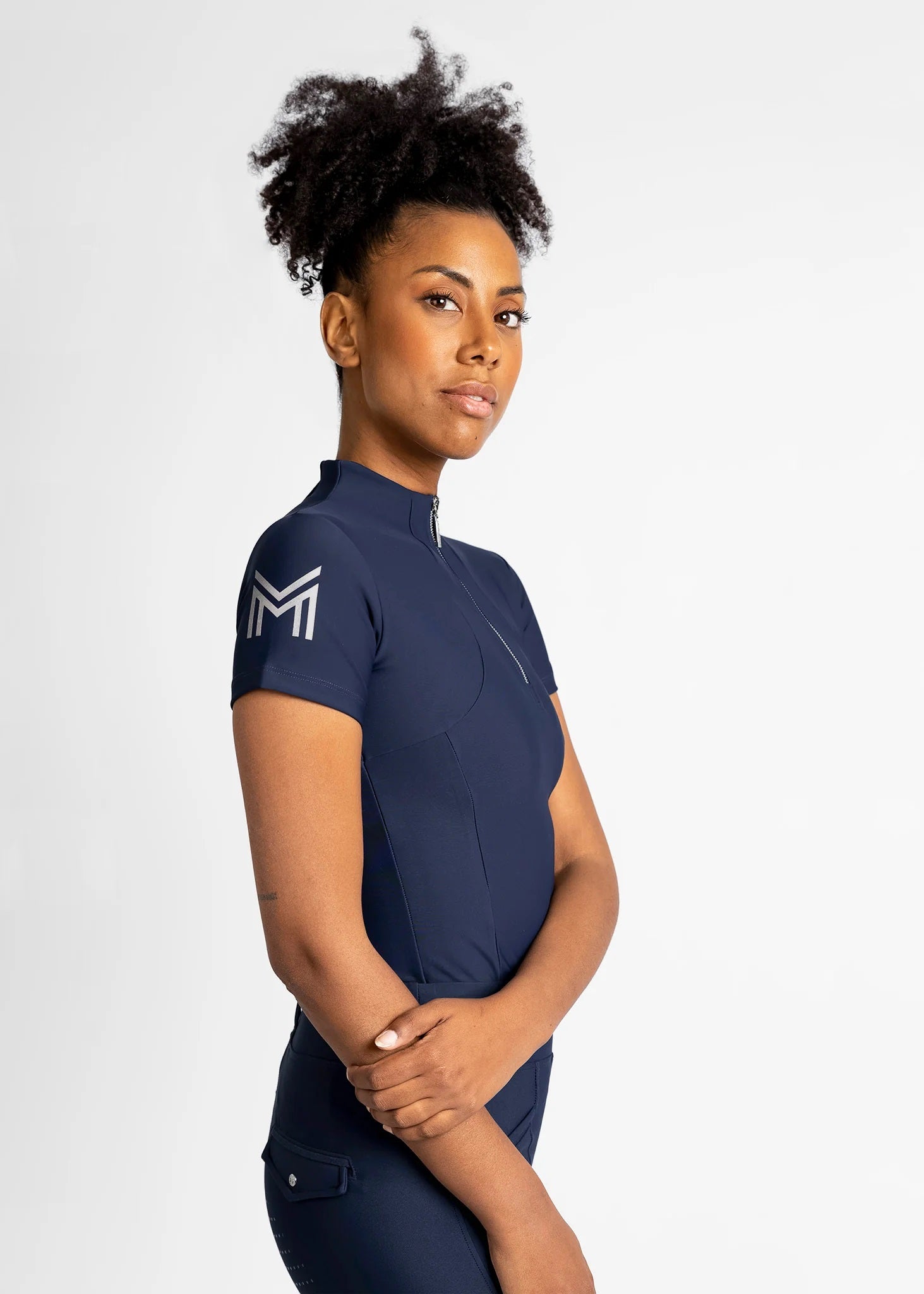 Short Sleeve Base Layer - Navy