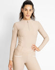 Long Sleeve Base Layer - Beige