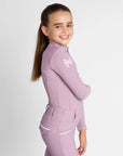 Young Riders - Long Sleeve Base Layer - Mauve