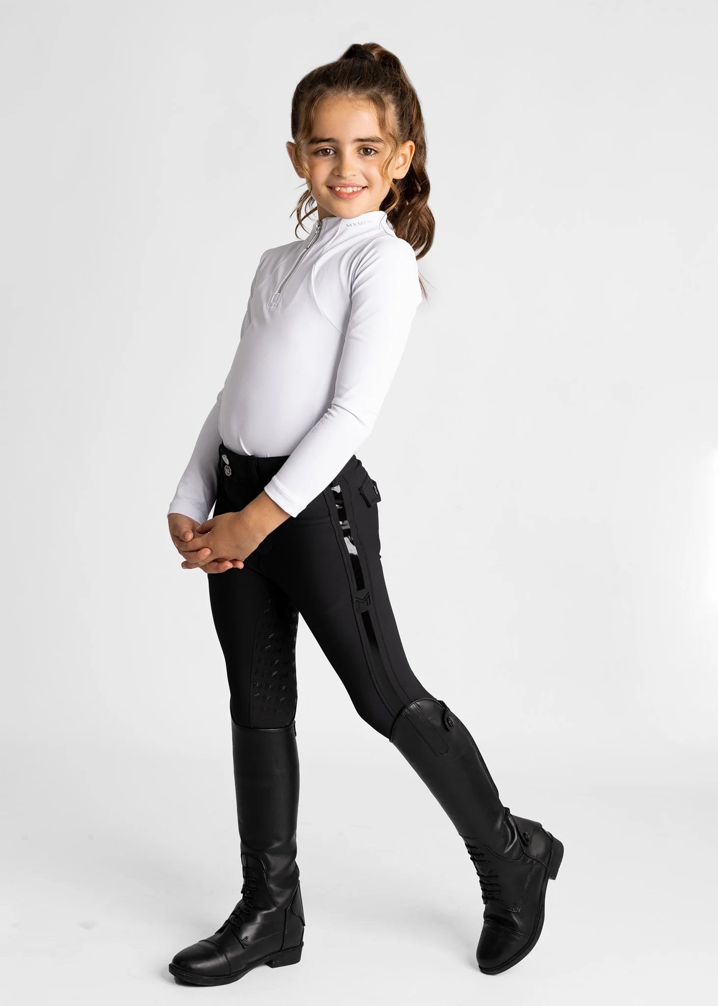 Young Riders - Reflection Breeches - Black