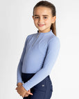 Young Riders - Long Sleeve Base Layer - Iris Blue