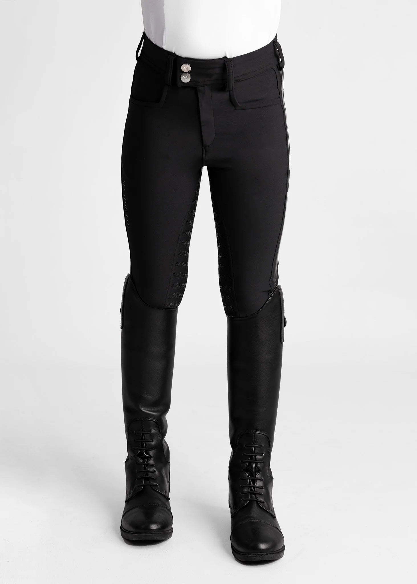 Young Riders - Reflection Breeches - Black