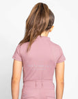 Young Riders - Short Sleeve Base Layer - Rose/Taupe