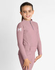 Young Riders - Long Sleeve Base Layer - Rose Taupe