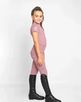 Young Riders - Short Sleeve Base Layer - Rose/Taupe