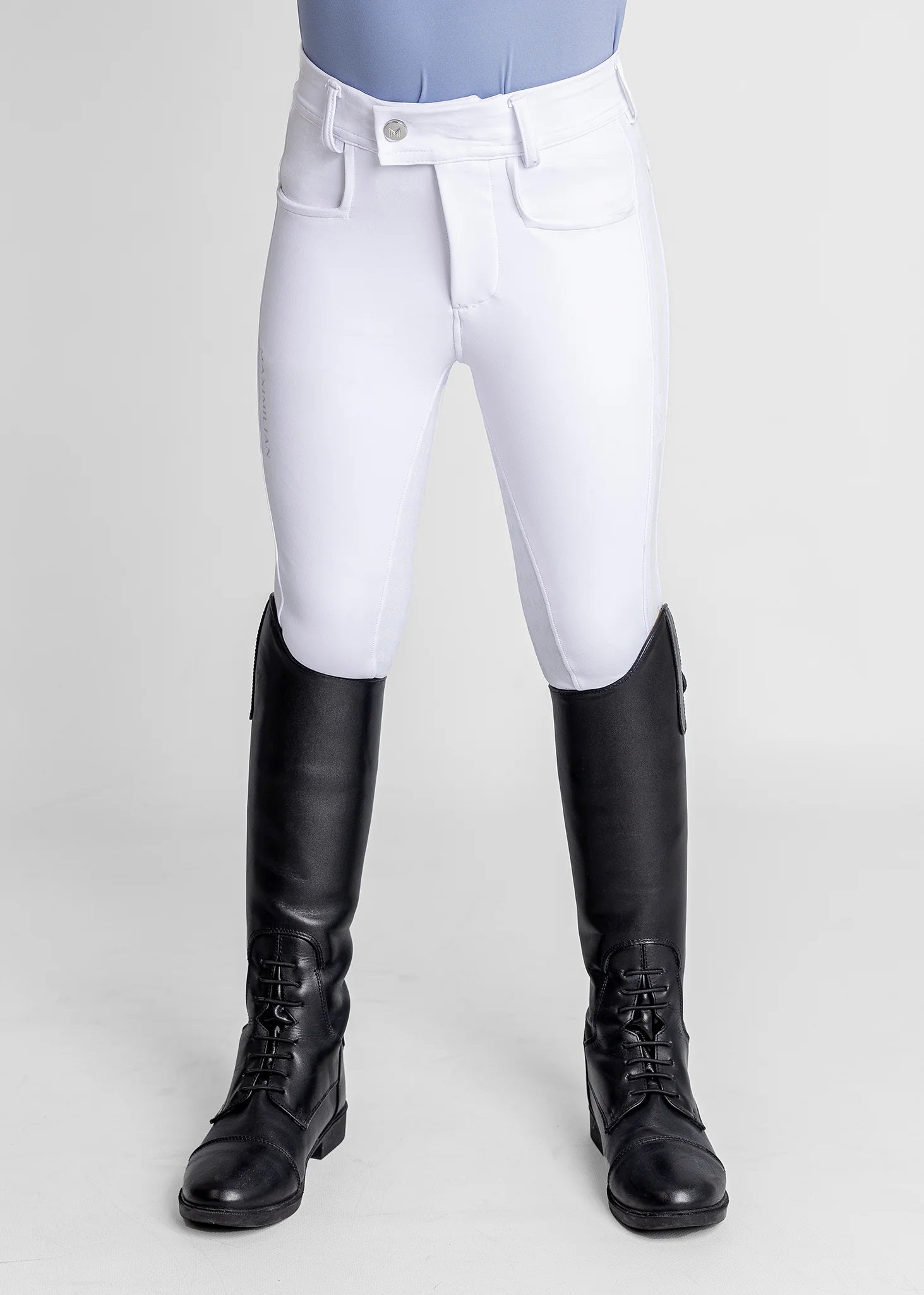 Young Riders - Reflection Breeches - White