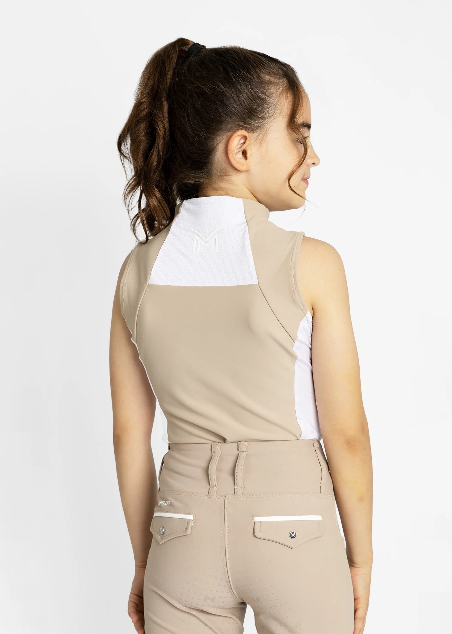 Young Riders - Sleeveless Base Layer - Beige
