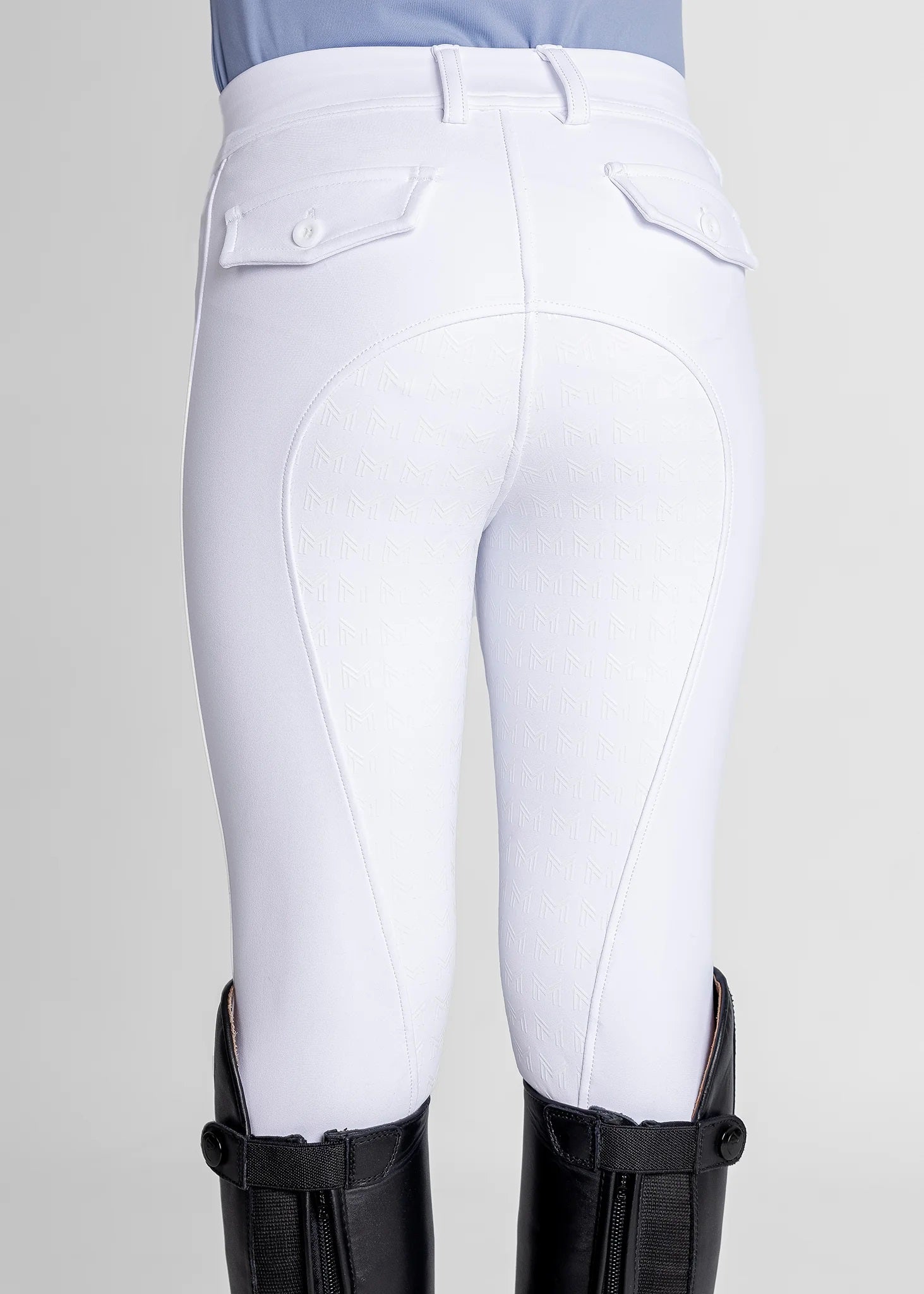 Young Riders - Reflection Breeches - White