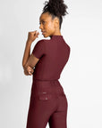 Short Sleeve Base Layer - Burgundy