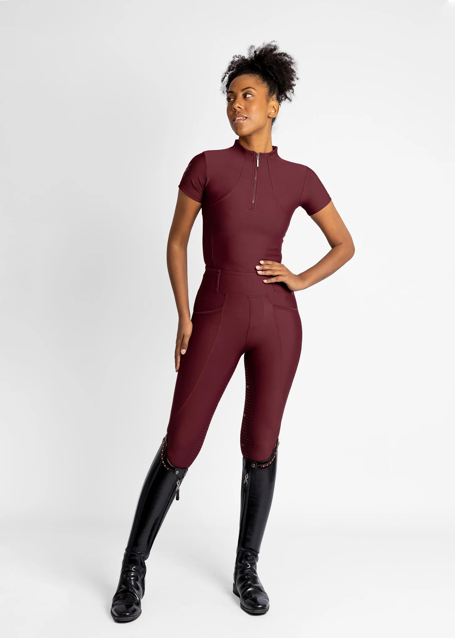 Burgundy 2025 base layer