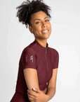 Short Sleeve Base Layer - Burgundy