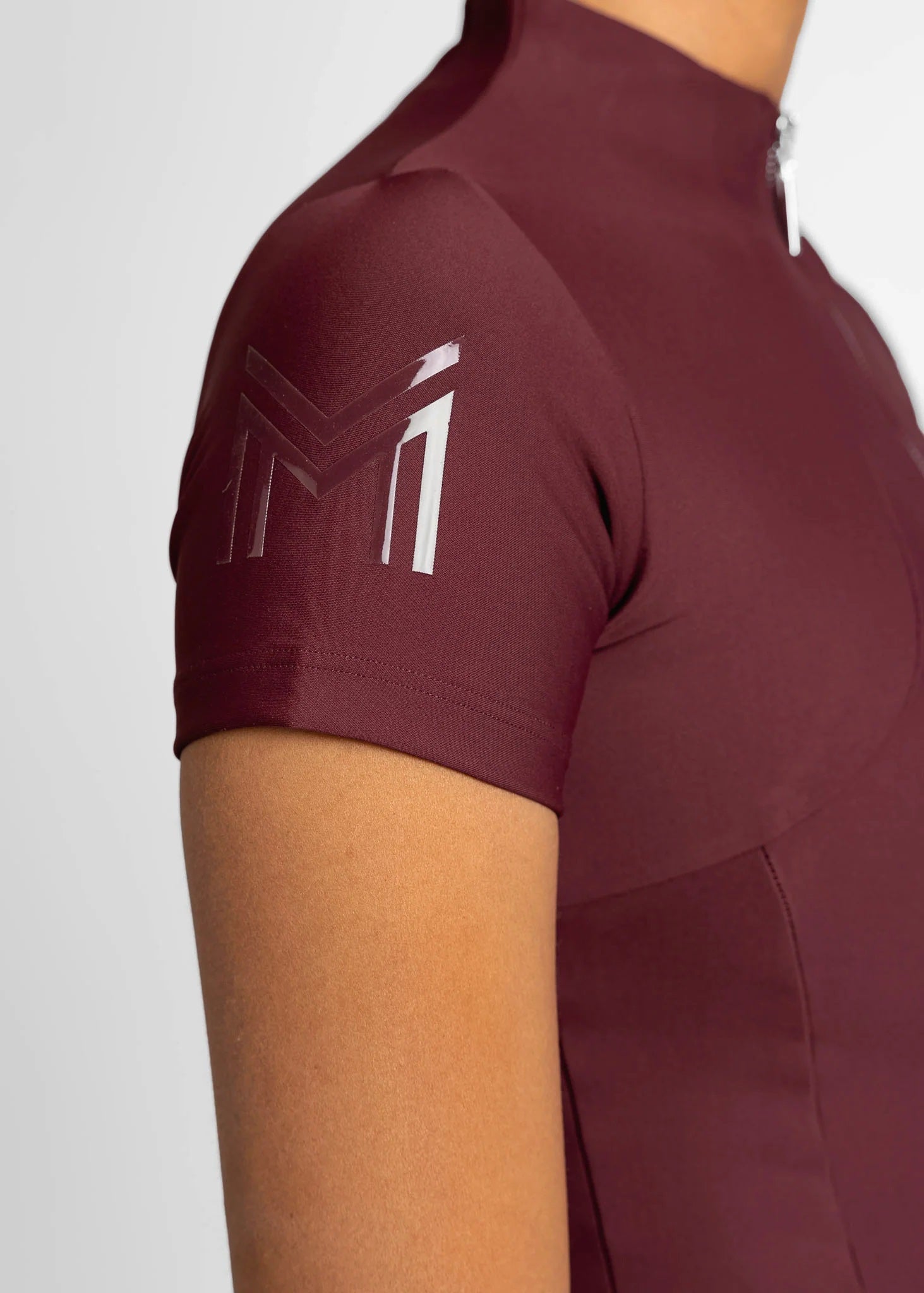 Short Sleeve Base Layer - Burgundy