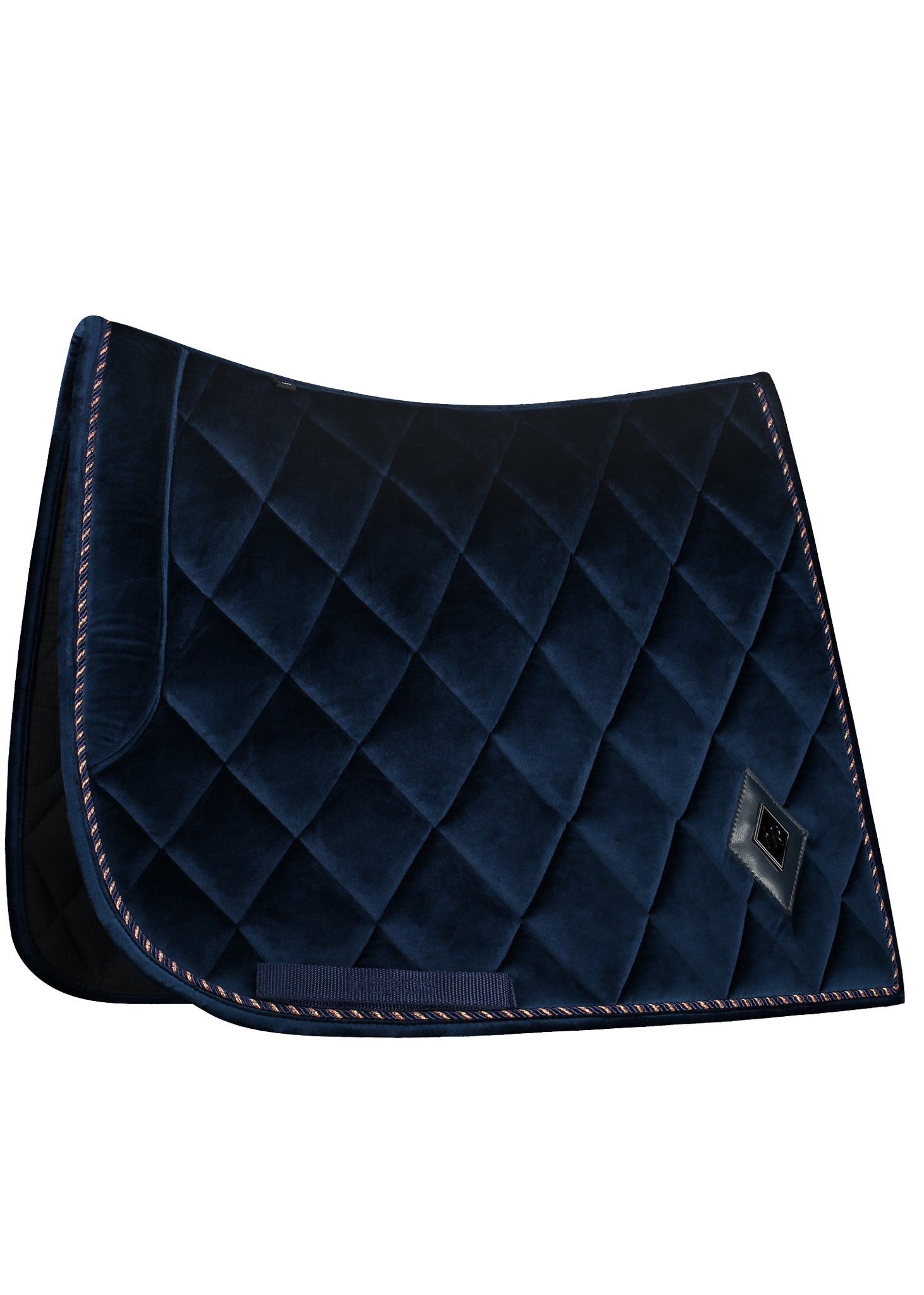 Saddle Pad - Iconic Velvet Deep Sea