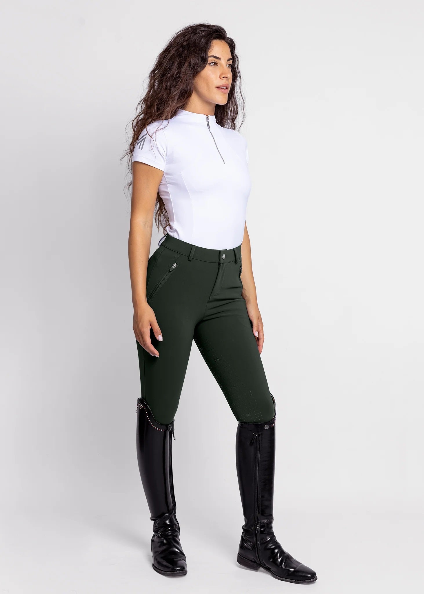 Geo Breeches - Hunter Green