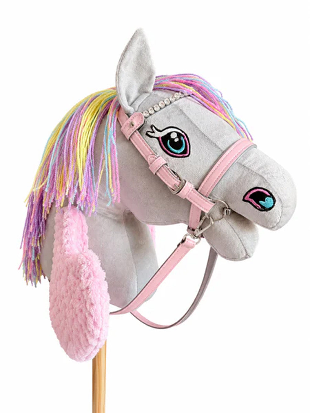 Mini Ros Hobby Horse Bridle - Blush