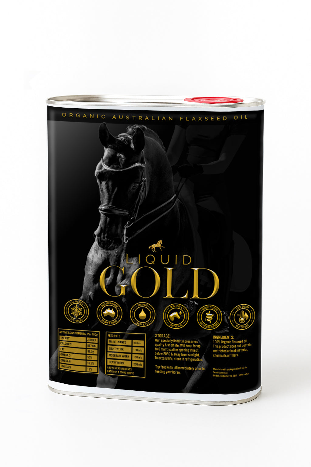 Liquid Gold - Organic Flaxseed Oil 5L