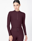 Origin Long Sleeve Base Layer - Burgundy