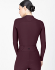 Origin Long Sleeve Base Layer - Burgundy