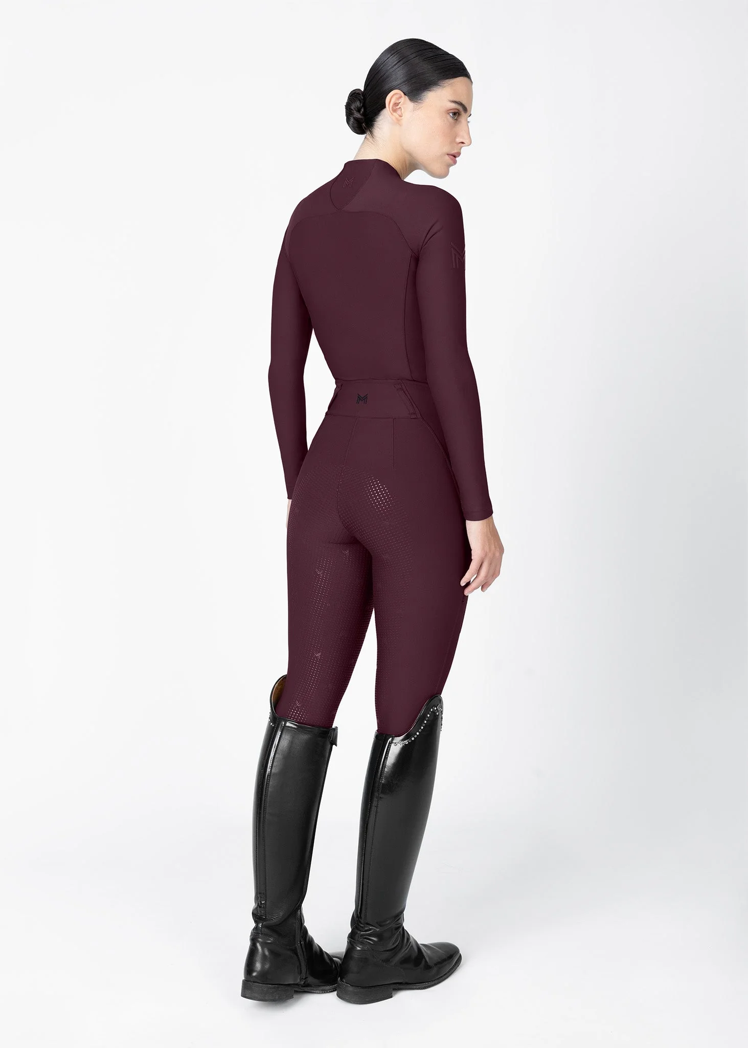 Origin Long Sleeve Base Layer - Burgundy