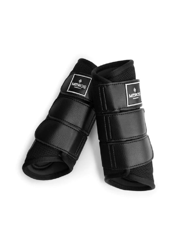 Neoprene &amp; Mesh Splint Boots - Black