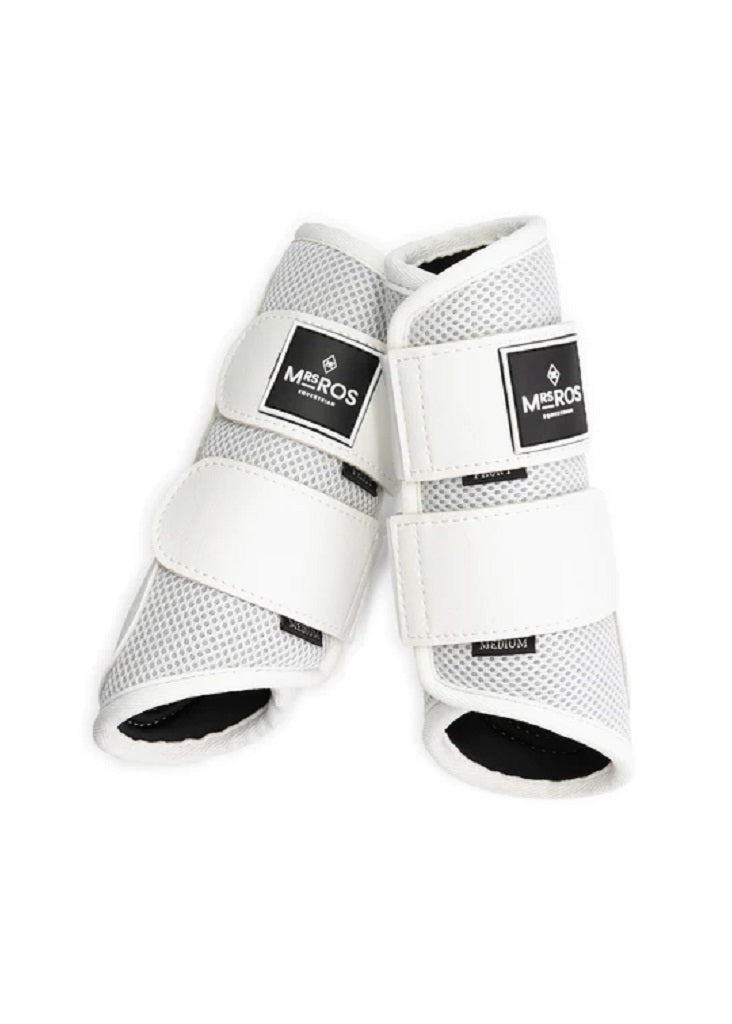 Neoprene &amp; Mesh Splint Boots - White
