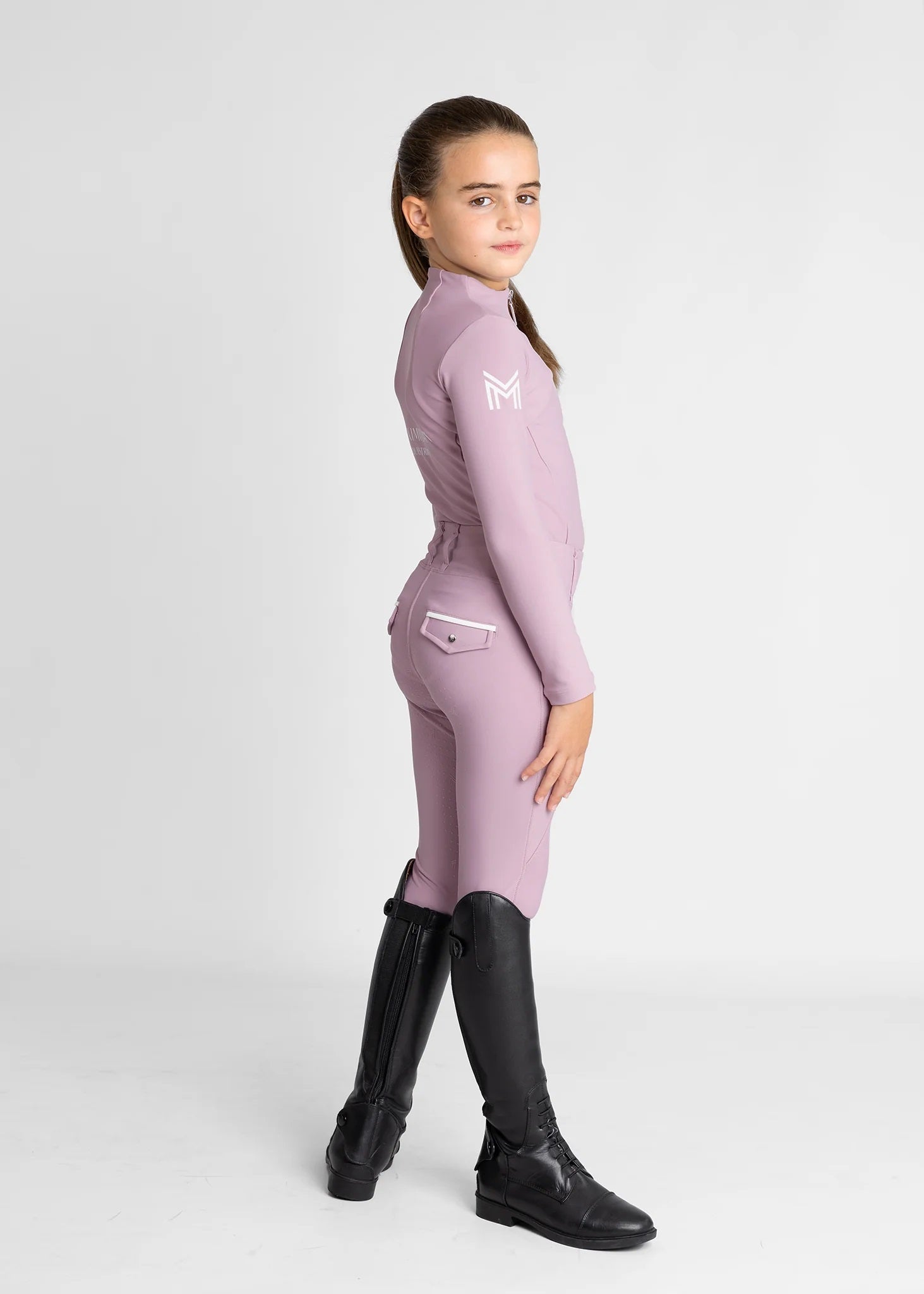 Young Riders - Pro Riding Leggings - Mauve