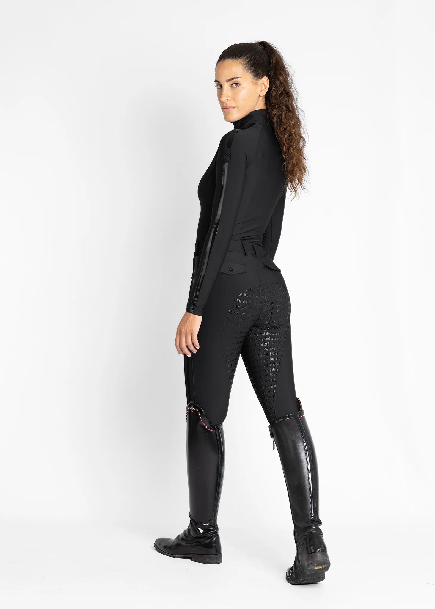 Long Sleeve Reflection Base Layer - Black