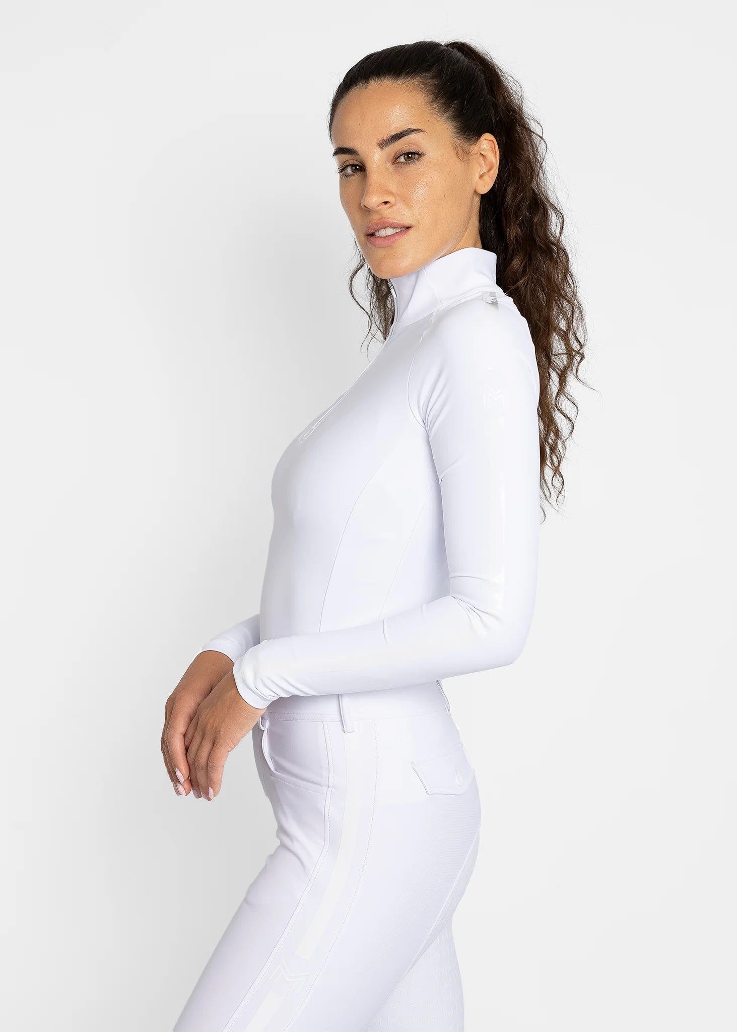 Maximilian Equestrian White Reflection Base Layer – Tempi Equestrian