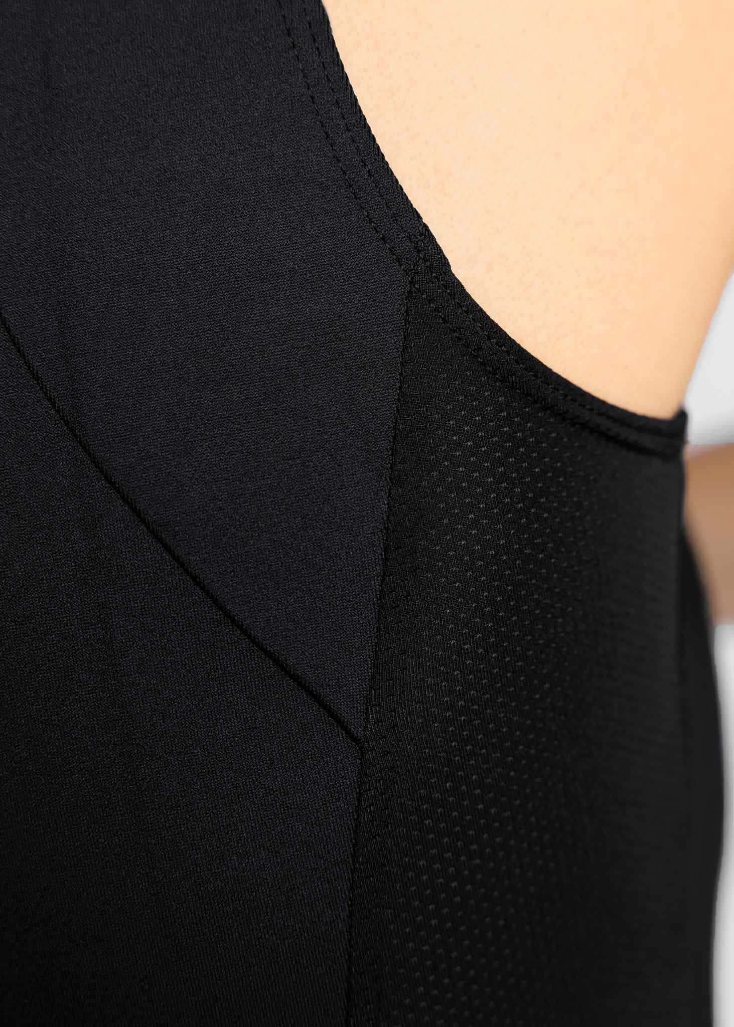 Sleeveless Base Layer - Black/Silver