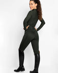 Studio Riding Leggings - Hunter Green