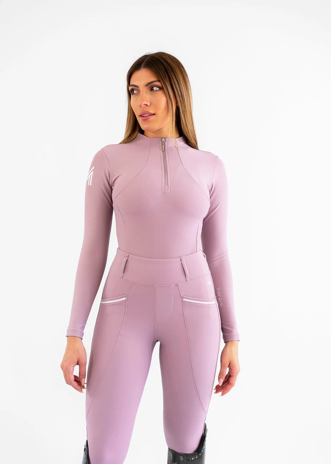 Long Sleeve Base Layer - Mauve