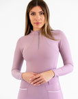 Long Sleeve Base Layer - Mauve